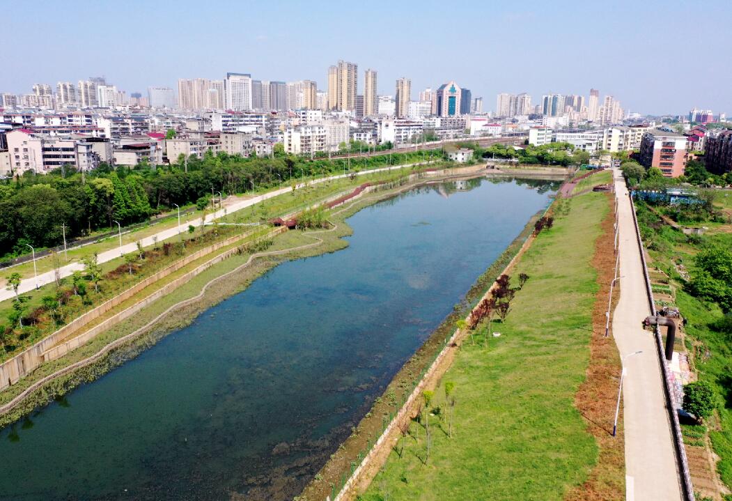 江西鷹潭這個水環(huán)境治理項目，很美！