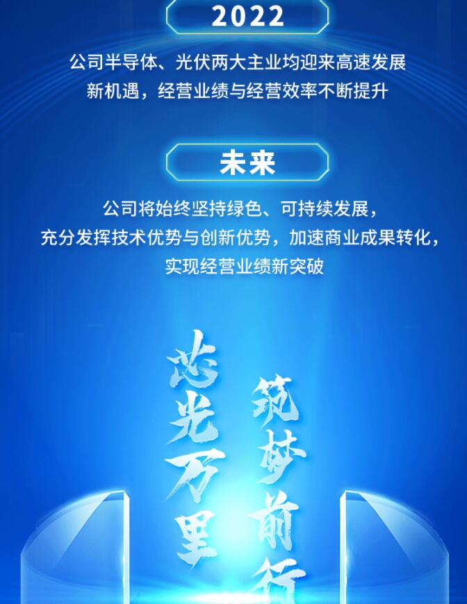 中環(huán)股份2021年度及2022年一季度報(bào)告：2022年Q1營收133.68億，同比增長79.13%！