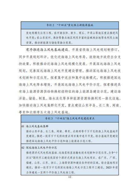 發(fā)改委、能源局等九部委聯(lián)合印發(fā)發(fā)布“十四五”可再生能源規(guī)劃！